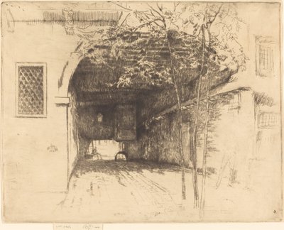 De Traghetto, No.I door James Abbott McNeill Whistler