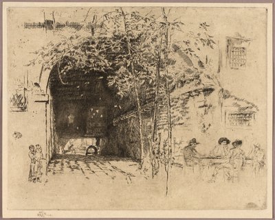 De Traghetto, nr. 2 door James Abbott McNeill Whistler