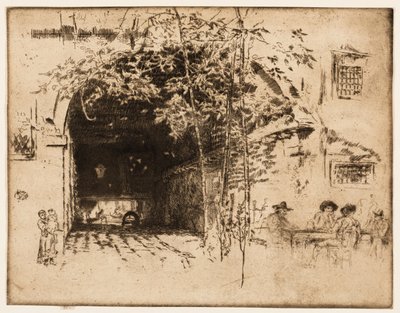 De Traghetto, Nr. 2 door James Abbott McNeill Whistler