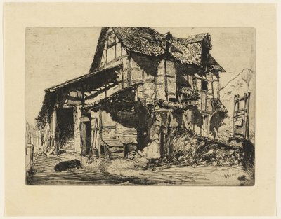 Het onveilige pand door James Abbott McNeill Whistler