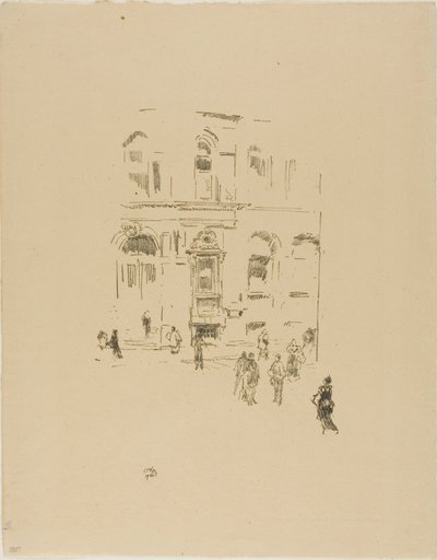 Victoria Club door James Abbott McNeill Whistler