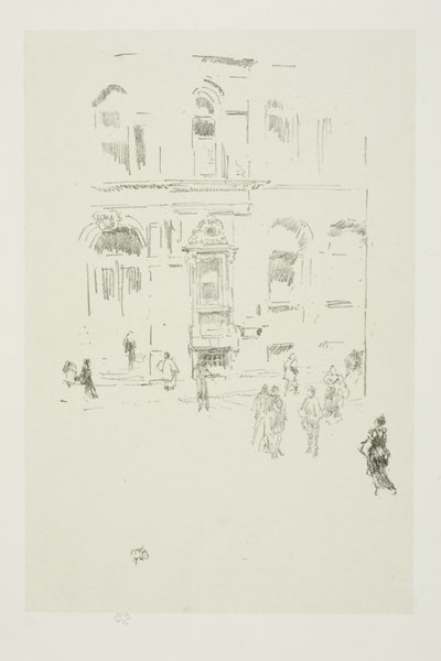 Victoria Club door James Abbott McNeill Whistler