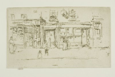 York Street, Westminster door James Abbott McNeill Whistler