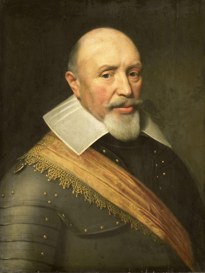 Portret van een officier door Jan Antonisz van Ravesteyn