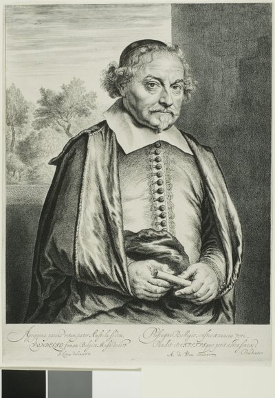 Joost van den Vondel door Jan Lievens