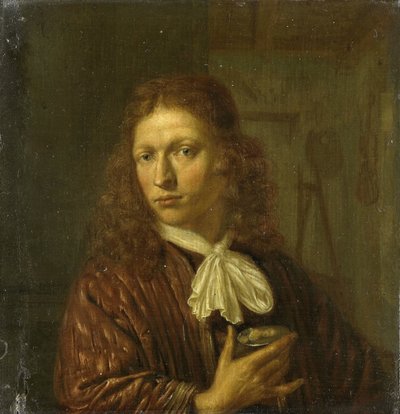 Zelfportret door Jan van Haensbergen