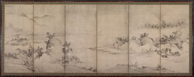 Landschap door Japan, Momoyama period