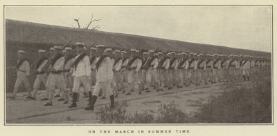 Op mars in de zomer door Japanese Photographer