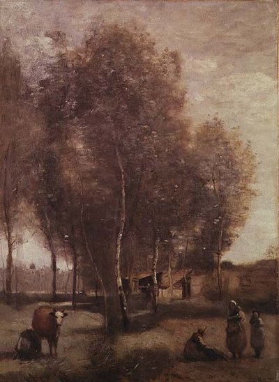 Onbekend schilderij door Jean Baptiste Camille Corot