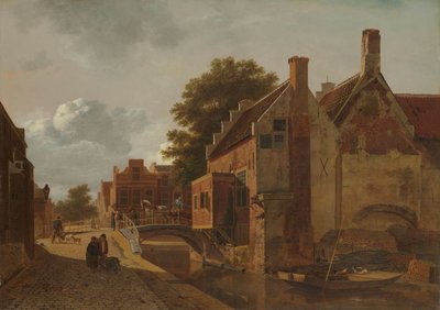 De Kalvermarkt, Den Haag door Jean François Valois