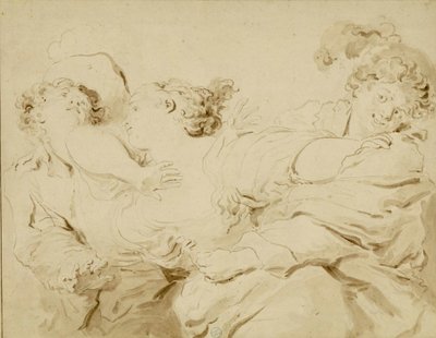 De Klap, 1785 door Jean Honore Fragonard