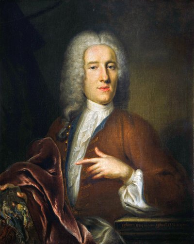 Zelfportret door Johann Georg Platzer