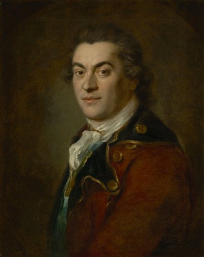 Portret van een onbekende door Johann Georg von Edlinger