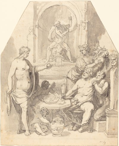 Zonder Ceres en Bacchus, Bevriest Venus door Johann Matthias Kager