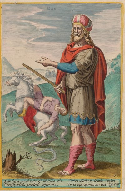 Dan, c. 1585 door Johann Sadeler I