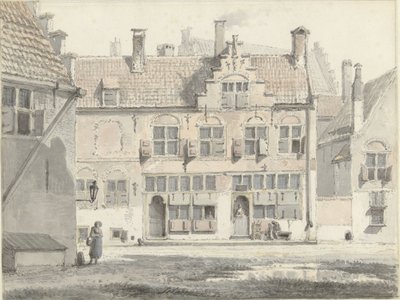 Huizen te Amersfoort door Johannes Jelgerhuis