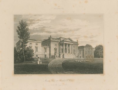 Wiltshire - Stourhead - Landhuis door John Buckler