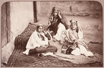 Nautch meisjes, Kabul, 1879 door John Burke