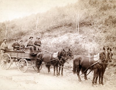 Wells Fargo Express, 1890 door John C. H. Grabill