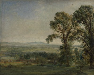 Bardon Hill, Coleorton Hall door John Constable