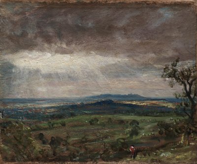 Hampstead Heath, kijkend naar Harrow door John Constable