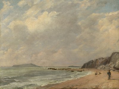 Osmington Bay, 1816 door John Constable