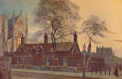 Butlers Almshouses, Westminster, Londen, 1879-1926 door John Crowther