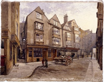 Cloth Fair, Londen, 1884 door John Crowther