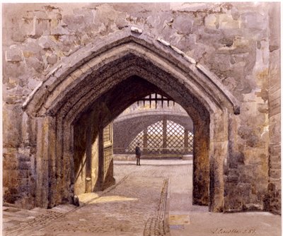 Tower of London, Londen, 1883 door John Crowther