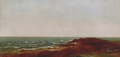 De zee, 1872 door John Frederick Kensett