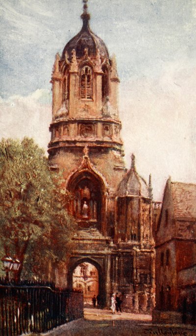 Tom Tower, Christ Church College, 1903 door John Fulleylove