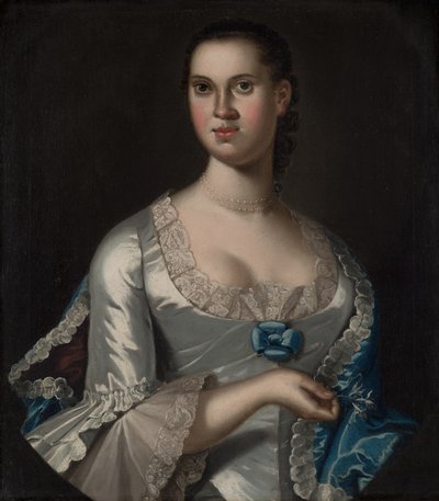 Mevrouw Elizabeth Smith (geboren Elizabeth Chew), 1762 door John Hesselius