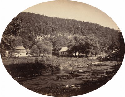 Bij Bedford Springs, c. 1866 door John Moran