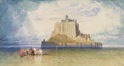 Mont St. Michel door John Sell Cotman