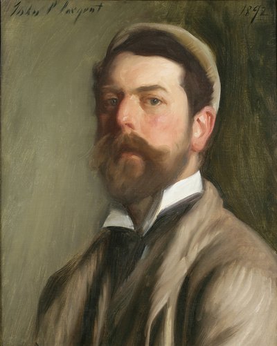 Zelfportret, 1892 door John Singer Sargent