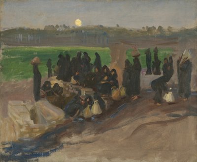 Waterdragers aan de Nijl door John Singer Sargent