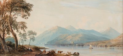 Glengary Loch, datum onbekend door John Varley