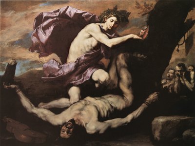 Apollo en Marsyas, 1637 door Jose de Ribera