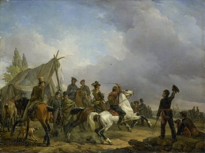 De paardenrace door Joseph Moerenhout