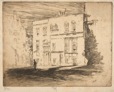 Het Witte Huis door Joseph Pennell