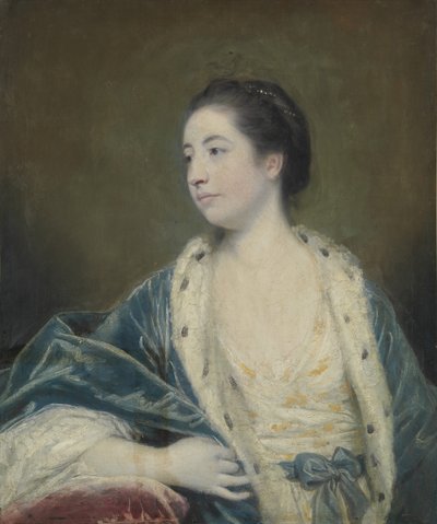 Portret van een Vrouw door Joshua Reynolds