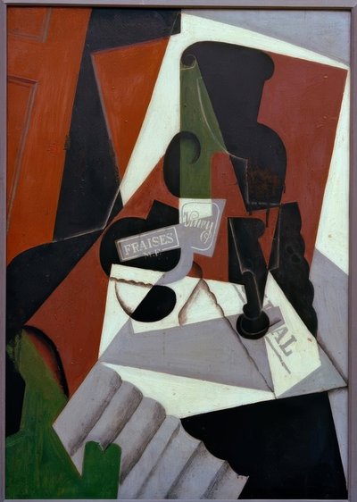 De aardbeienjam door Juan Gris