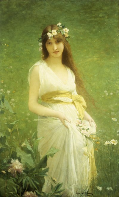 Lente door Jules Joseph Lefebvre