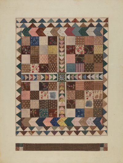 Patchwork Wiegdeken door Jules Lefevere