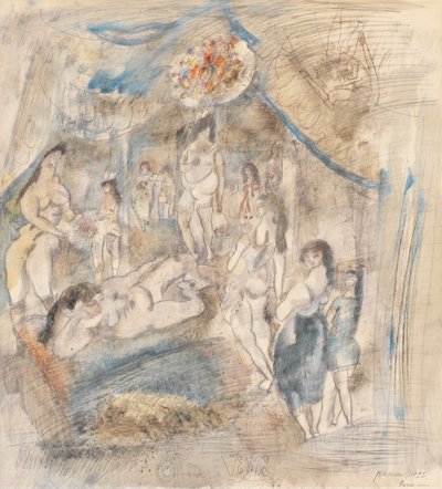 Offer aan Venus door Jules Pascin