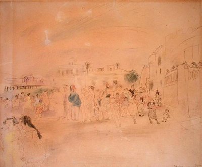 Tunis door Jules Pascin