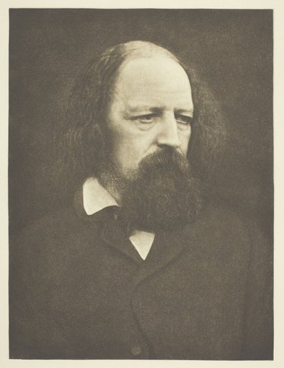 Lord Tennyson door Julia Margaret Cameron