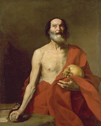 Sint Hiëronymus door Jusepe de Ribera