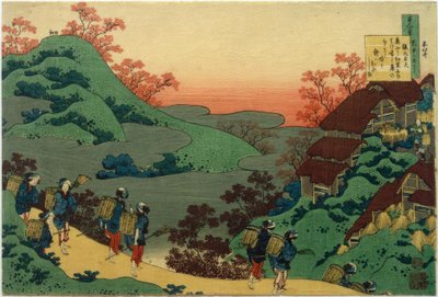 Sarumaru Dayu door Katsushika Hokusai