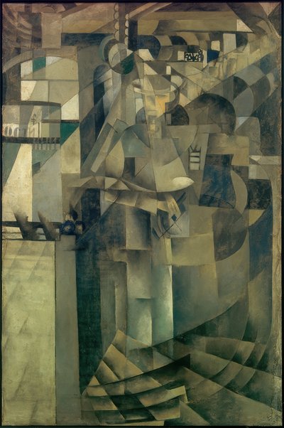 Leven in het Grandhotel door Kazimir Severinovich Malevich